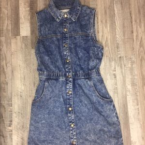 Denim dress